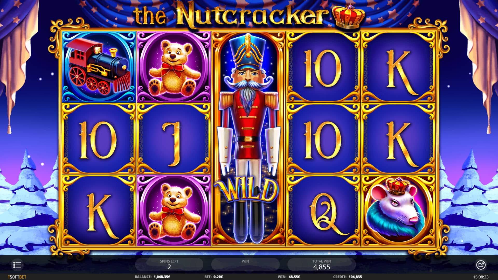 the nutckracker slot